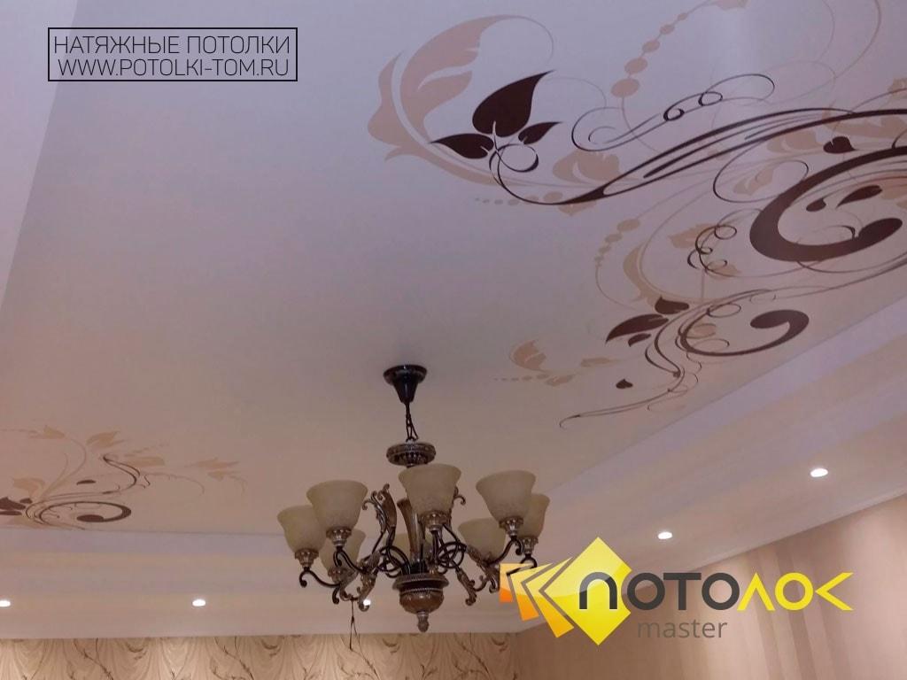 Натяжные потолки фотопечать фото наших работ, компания производитель Потолок Мастер.