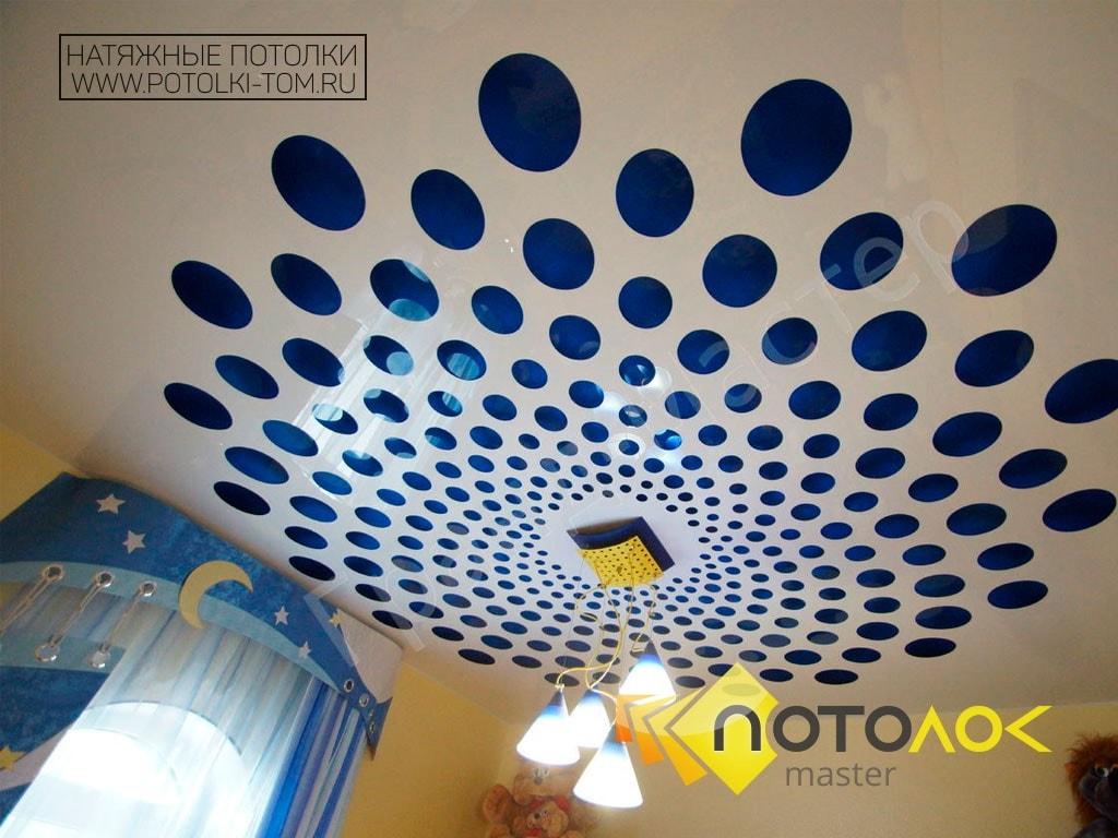 Натяжные потолки с перфорацией фото наших работ, компания производитель Потолок Мастер.