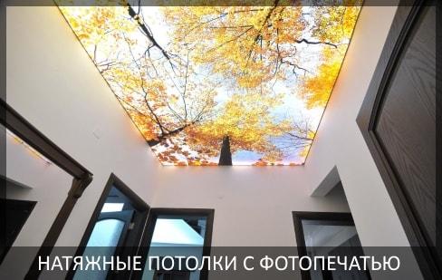 Белый натяжной потолок